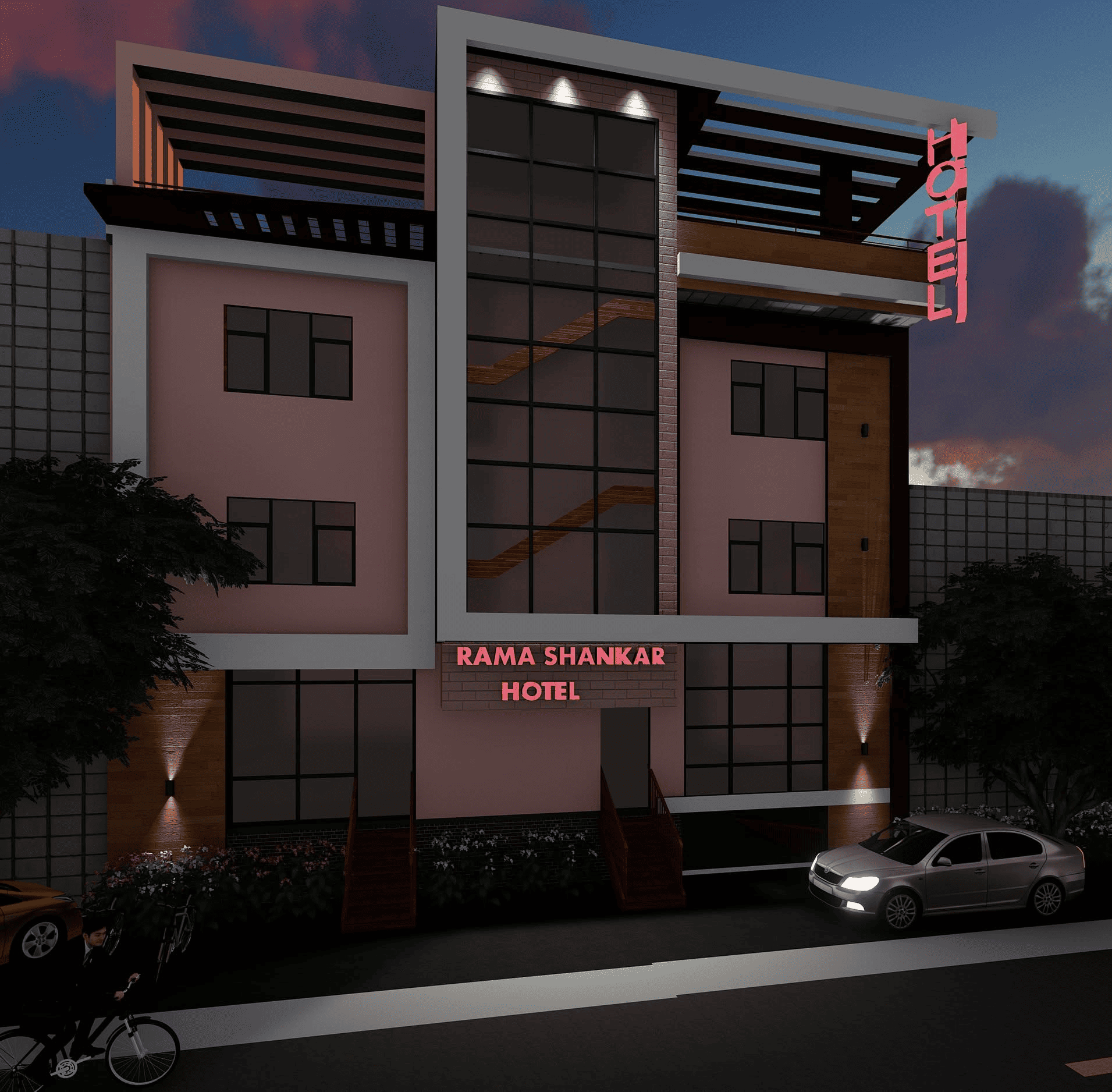 Rama Shankar Hotel project visual