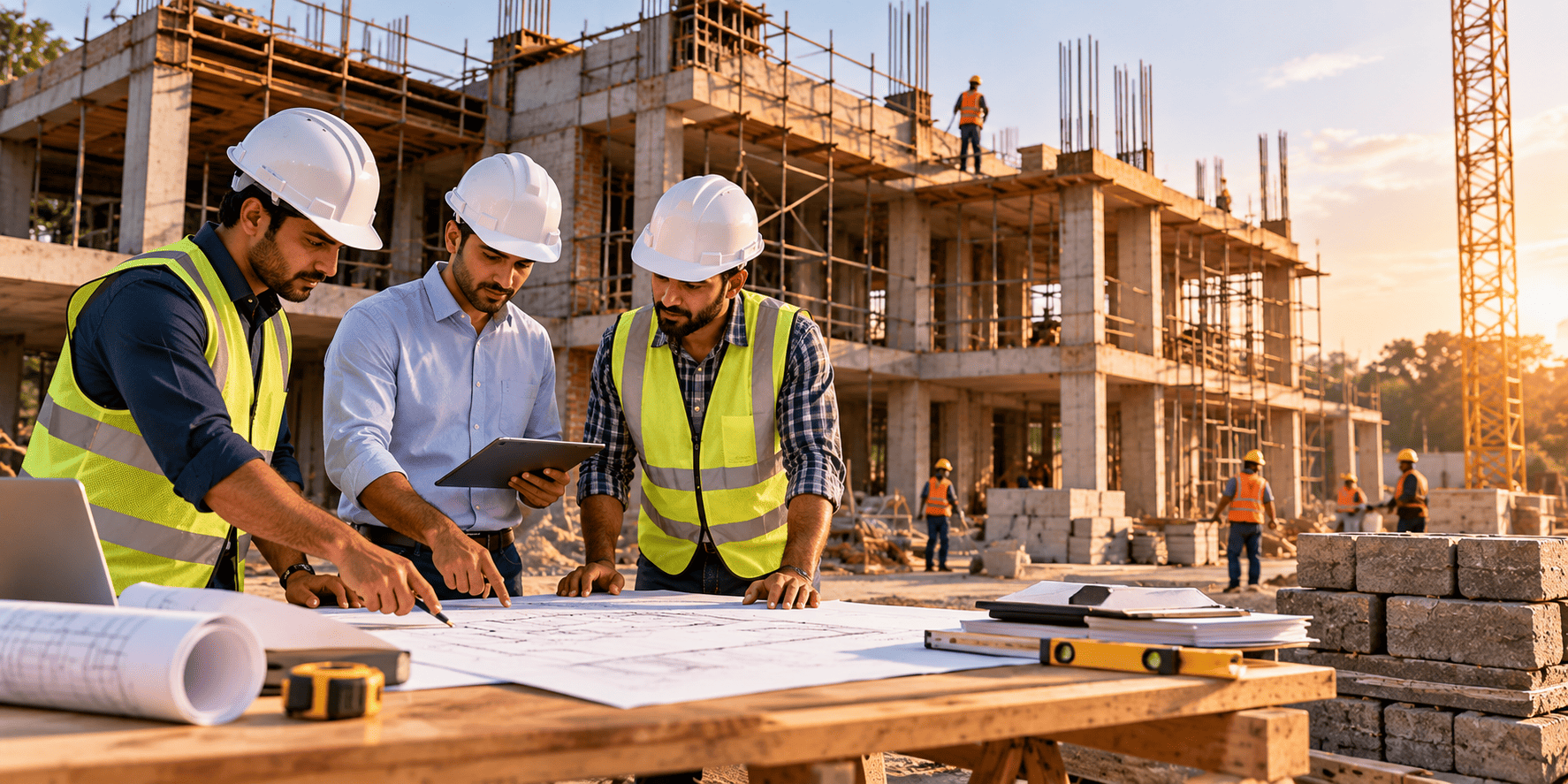 Site supervision and project management